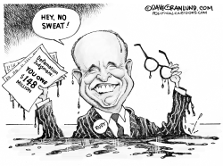 RUDY FINED $148 MILLION  by Dave Granlund