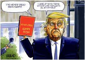 TRUMP'S BIBLE by Dave Whamond