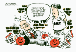 RUDY GIULIANI DECLARES BANKRUPTCY by Jimmy Margulies