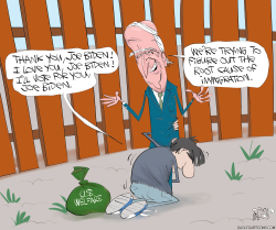 BIDEN'S IMMIGRATION CAUSE by Gary McCoy