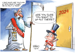 NEW YEARS 2024 by Dave Whamond