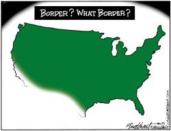 WHAT BORDER? by Bob Englehart
