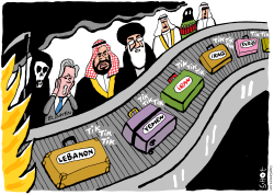MIDDLE-EAST SUITCASE BOMBS by Schot