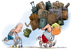 PRESIDENTIAL RACE by Daryl Cagle