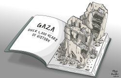 GAZA, OVER 5 000 YEARS OF HISTORY by Plop and KanKr
