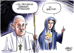 POPE CALLS FOR BAN ON SURROGACY by Dave Whamond