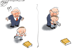LOCAL: GUNS AND BOOKS  by Pat Bagley