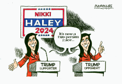 NIKKI HALEY 2024 by Jimmy Margulies