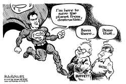 IM HERE TO SAVE THE PLANET FROM DESTRUCTION by Jimmy Margulies