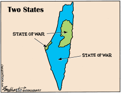 TWO STATE SOLUTION by Bob Englehart