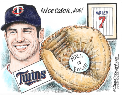 JOE MAUER HALL OF FAME  by Dave Granlund