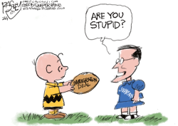 STUPID GAME by Pat Bagley