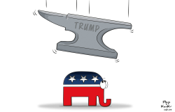IS TRUMP A LIABILITY FOR THE REPUBLICANS ? by Plop and KanKr