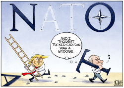 NATO NO by Christopher Weyant