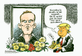 TRUMP REACTION TO NAVALNY DEATH by Jimmy Margulies