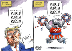 RUSSIA RUSSIA RUSSIA by Dave Whamond
