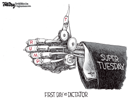 FIRST DAY AS DICTATOR by Bill Day