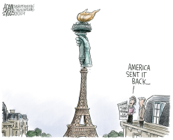 ABORTION RIGHTS IN FRANCE by Adam Zyglis