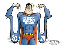 NO-SO-SUPER TUESDAY by John Cole