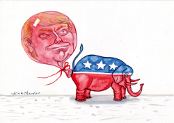 THE BUBBLE - TRUMP by Alla and Chavdar