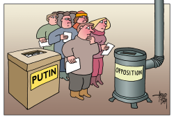 PRESIDENTIAL ELECTIONS RUSSIA by Arend van Dam