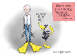 BIDEN'S NEW SHOES by Dick Wright