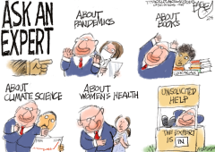 LOCAL: ARROGANCE ELEVATED by Pat Bagley