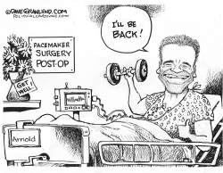 ARNOLD PACEMAKER SURGERY by Dave Granlund