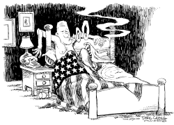 CLINTON MORNING AFTER by Daryl Cagle