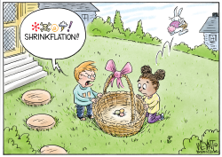 EASTER RABBITNOMICS by Christopher Weyant