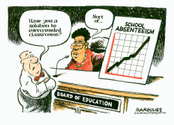 SCHOOL ABSENTEEISM by Jimmy Margulies