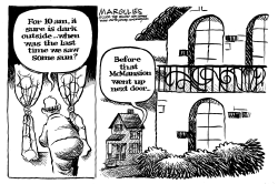 BEFORE THAT MCMANSION WENT UP NEXT DOOR by Jimmy Margulies