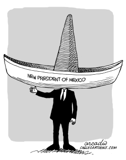 THE NEW PRESIDENT OF MEXICO by Arcadio Esquivel