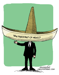 THE NEW PRESIDENT OF MEXICO /  by Arcadio Esquivel