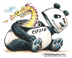 CHINA PR VS REALITY by Dave Granlund