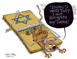 HAMAS AND ISRAEL  by Daryl Cagle