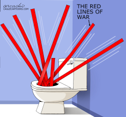 THE RED LINES OF WAR by Arcadio Esquivel