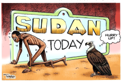CRISIS IN SUDAN NOT ABATING by Tayo Fatunla