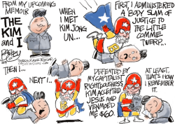 THE KIM AND I  by Pat Bagley