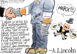 UNION LABEL by Pat Bagley