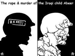 IRAQI CHILD ABEER by Emad Hajjaj