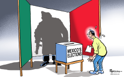 MEXICAN POLLS AND CRIMINAL GANGS by Paresh Nath