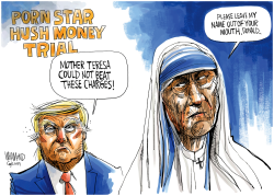 MOTHER TERESA COULDN'T BEAT THESE CHARGES by Dave Whamond