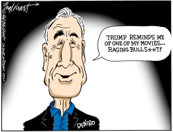 DENIRO JOINS THE CAMPAIGN by Bob Englehart