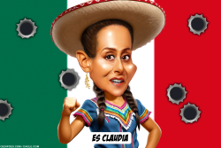 CLAUDIA SHEINBAUM WILL BE MEXICO'S NEXT PRESIDENT by Bart van Leeuwen