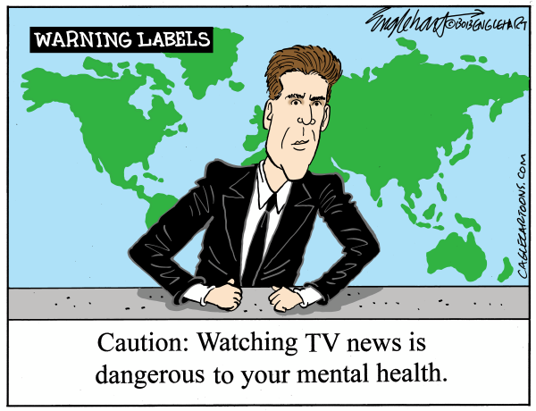 Warning Labels by Bob Englehart