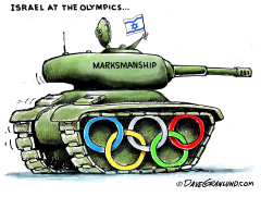 ISRAEL AT 2024 OLYMPICS by Dave Granlund