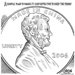 A SIMPLE PLAN TO SAVE THE PENNY by R.J. Matson