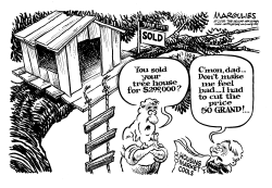 YOU SOLD YOUR TREE HOUSE FOR 299000 by Jimmy Margulies