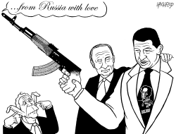 CHAVEZ IN RUSSIA by Rainer Hachfeld